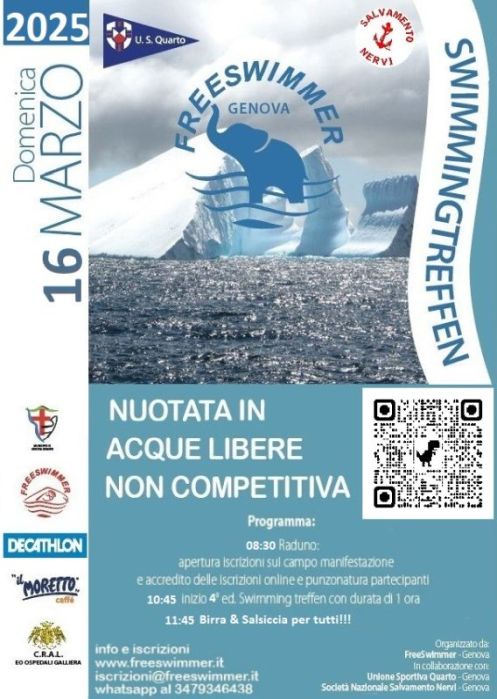 5 Edizione Swimming Treffen - Festa di primavera - 16 Marzo 2025 Genova GE